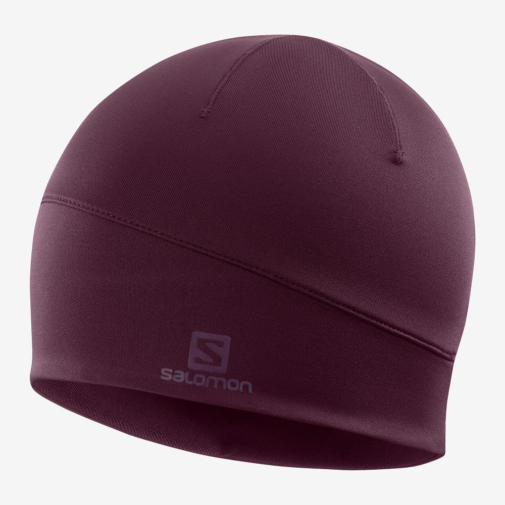 Salomon Singapore Mens Headwear - ACTIVE Purple | 71845-TSEF